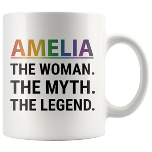 Personalized Lesbian Pride Coffee Mug (11 oz)