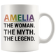 Personalized Lesbian Pride Coffee Mug (11 oz)