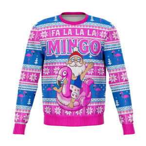 Funny Santa Flamingo Christmas Fashion Sweatshirt