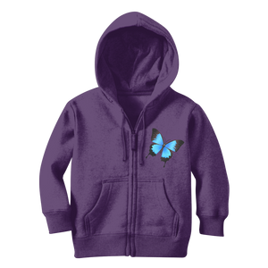 Butterfly Classic Kids Zip Hoodie