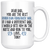 Personalized Rhodesian Ridgeback Dog Tony Dad Coffee Mug (15 oz)