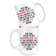 Personalized Bernedoodle Dog Neuman Mom Tana Coffee Mug (15 oz)
