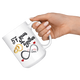 57th Wedding Anniversary Gift For Him And Her, 57th Anniversary Mug For Husband & Wife, Married For 57 Years, 57 Years Together With Her (15 oz )