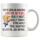 Funny Amazing Wife For 30 Years Coffee Mug, 30th Anniversary Wife Trump Gifts, 30th Anniversary Mug, 30 Years Together With My Wifey