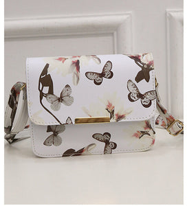 Luxury 2017 Women Bag With Butterfly Printed PU Leather - Freedom Look