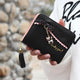Lady Cat Leather Wallet - Freedom Look