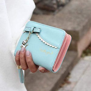 Lady Cat Leather Wallet - Freedom Look