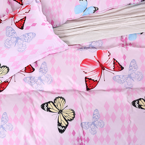 Pink Butterfly Bedding Cover Sets - Spring & Summer 2018