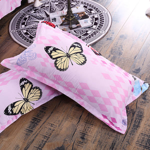 Pink Butterfly Bedding Cover Sets - Spring & Summer 2018