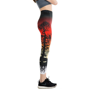 Nature & Birds 3D Leggins - Freedom Look