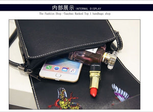Small Butterfly PU Leather Purse for Summer 2017 - Freedom Look