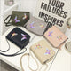 Small Butterfly PU Leather Purse for Summer 2017 - Freedom Look