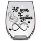 FTG - 46th Anniversary Stemless Wine Glass