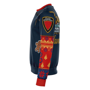 Police Navidad Ugly Christmas Sweater for Party