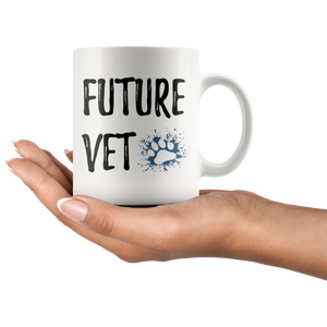 Future Vet Medicine Degree, Veterinarian Student Coffee Mug (11 oz)