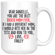 Personalized Boxer Dog Mom Danielle Coffee Mug (15 oz)