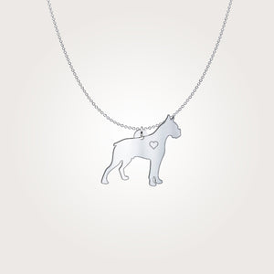 Boxer - Sterling Silver Necklace - Freedom Look