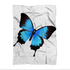 Butterfly Sublimation Throw Blanket