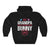 Grandpa Saving Bunnies Firefighter Easter Unisex Hoodie Hooded Sweatshirt