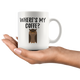 Where's My Coffee Sleepy Tired Owl Mug (11 oz)