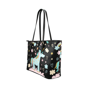 Black Unicorn Tote Bag Tote Bag - Freedom Look