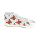 High & Low Top Canvas Women's Shoes - Monarch Butterfly - Freedom Look