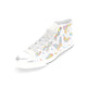 High & Low Top Canvas Women's Shoes - Multicolor Butterflies - Freedom Look