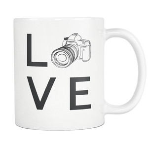 Love Photography Coffee Mug - Unique Gifts For Professional Photographer - Birthday Gift For Him Or Her - Photography Related Gifts (11 oz) - Freedom Look