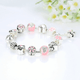 Silver Plated Lovely Dog Charm Bracelet 2017 - Freedom Look