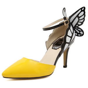 Stylish & Unique Butterfly High Heels Shoes