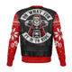 Santa Biker Ride Sweatshirt Funny Ugly Christmas Jacket Sweater