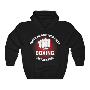 Boxing Lesson Sport Gift Unisex Hoodie Hooded Sweatshirt