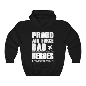 Proud US Army Military Air Force USAF Dad Brave Soldier Thank You Unisex Hoodie