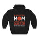 Basketball Mom Can't Be Quieter Unisex Hoodie Hooded Sweatshirt
