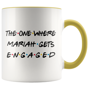 The One Where Mariah Gets Married Colored Coffee Mug (11 oz)