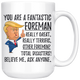 Funny Fantastic Foreman Coffee Mug, Foreman Trump Gifts, Best Foreman Birthday Gift, Foreman Christmas Graduation Gift