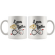 8th Wedding Anniversary Gift For Him And Her, 8th Anniversary Mug For Husband & Wife, Married 8 Years, 8 Years Together, 8 Years With Her ( 11 oz )
