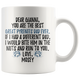Personalized Great Pyrenees Dog Mosey Dad Gianni Coffee Mug (11 oz)