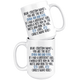 Personalized Best Shiba Inu Dog Dad Coffee Mug (15 oz)