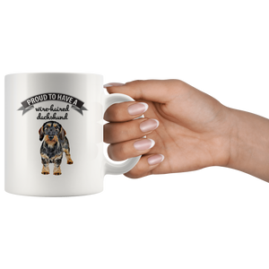 Proud Owner Of Wire-haired Dachshund Coffee Mug (11 oz)