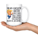 Funny Fantastic Sister Trump Mug (15 oz)