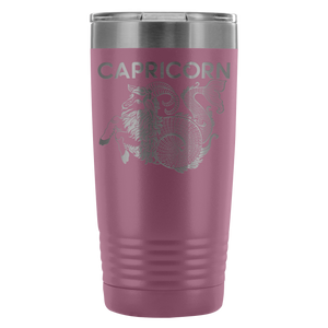 Capricorn Zodiac - Goat Lover 20 oz Vacuum Tumbler - Freedom Look