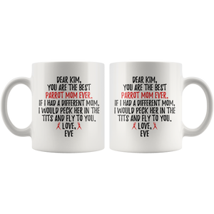 Kim Parrot Mom Coffee Mug (11oz)