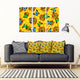 Sunflower Butterfly Framed Canvas
