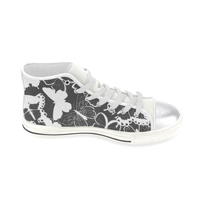 Black Butterfly High Top & Low Top Shoes - Freedom Look