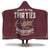 Build In The Thirties Hooded Blanket - Freedom Look