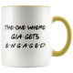 The One Where Gia Gets Engaged Colored Coffee Mug (11 oz)