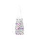 Butterflies With Roses And Cherries Leather Tote Bag - Freedom Look