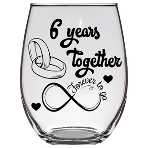 FTG - 6 Years Stemless Wine Glass