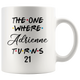 The One Where Adrienne Turns 21 Years Coffee Mug (11 oz)
